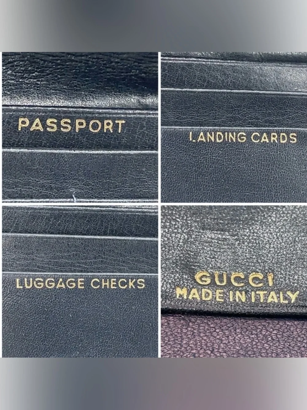 Auth Gucci Sherry Line Navy GG
Canvas Passcase/Wallet - Picture 6 of 6